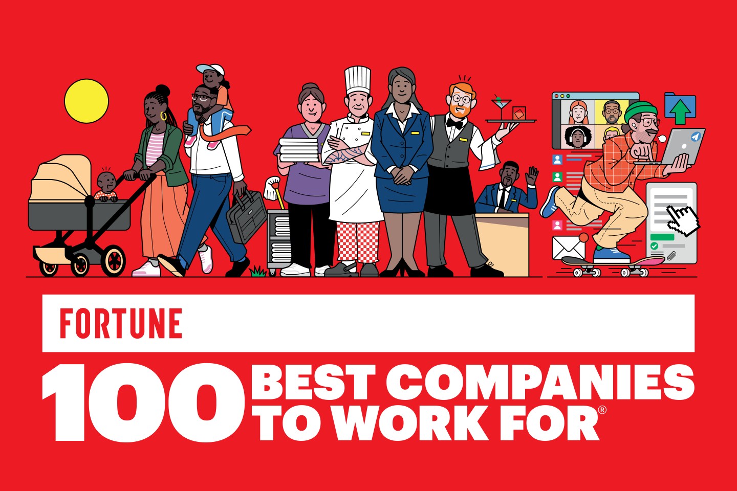 Fortune 100 Best Companies to Work For logo